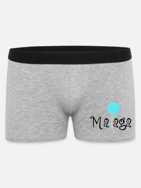 Malaga Biznaga - Men's Boxer Shorts - heather grey