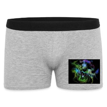 Cosmic Smoke Nebula Orb - Men's Boxer Shorts - heather grey - Front
