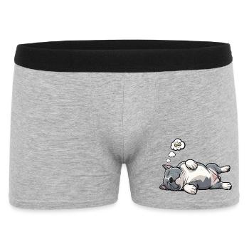 American Bully Bully Pit Bullys Bully Owner - Men's Boxer Shorts - heather grey - Front