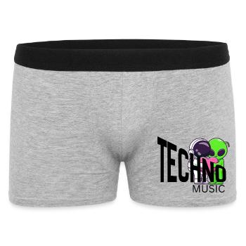 Duo d’étreintes extraterrestres Lumière néon - Boxer Homme - gris chiné - Devant