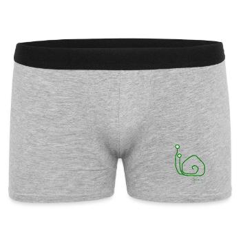 Snailsolomeeting © Chyropterum Innoxius - Men's Boxer Shorts - heather grey - Front