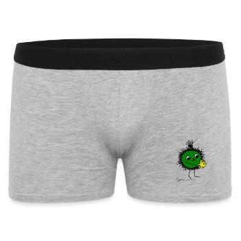 Woolly Beastie: "Delicious!"© Chyropterum Innoxius - Men's Boxer Shorts - heather grey - Front