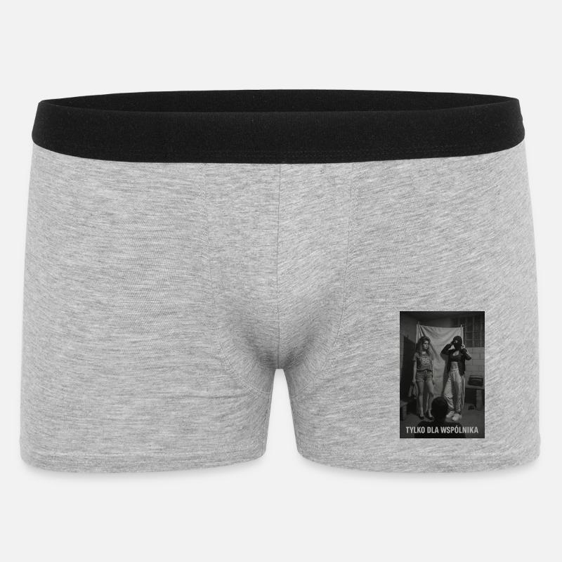 Partner - Männer Boxer Shorts - Grau meliert