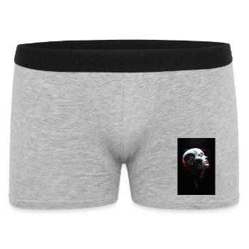 MAD-MND: Reality Fails - Men's Boxer Shorts - heather grey - Front