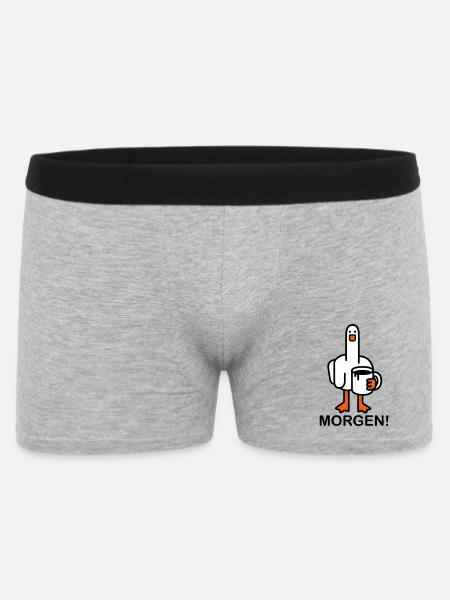 Good morning! - Men's Boxer Shorts - heather grey