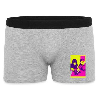 Jeu futur - Boxer Homme - gris chiné - Devant