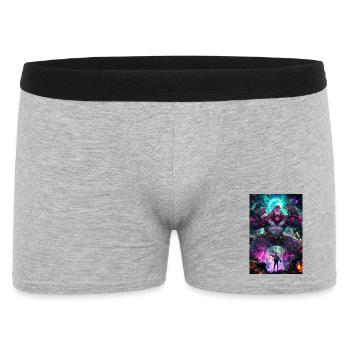 DJ Gorilla – Impact final | Joyverse - Boxer Homme - gris chiné - Devant
