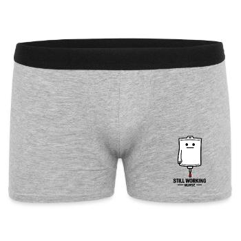 Infirmière toujours active - Boxer Homme - gris chiné - Devant