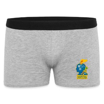 INEXHAUSTIBLE CAPITAL - Men's Boxer Shorts - heather grey - Front