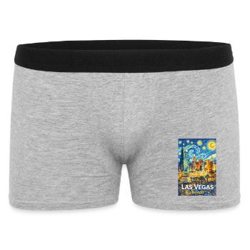 Las Vegas Nevada - Boxer Homme - gris chiné - Devant