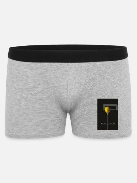 Pressure Reveals Character Poster - Men's Boxer Shorts - heather grey