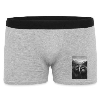 Lac de la montagne Gorilla Duo - Boxer Homme - gris chiné - Devant