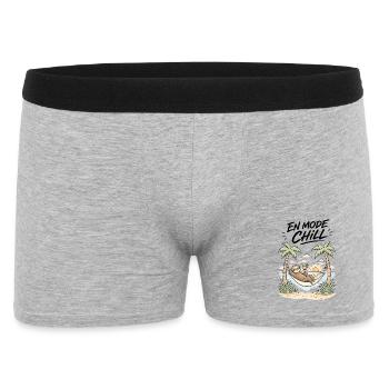 EN MODE CHILL - Boxer Homme - gris chiné - Devant