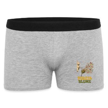 Pusztablume - Pusteblume - Männer Boxer Shorts - Grau meliert - Vorne