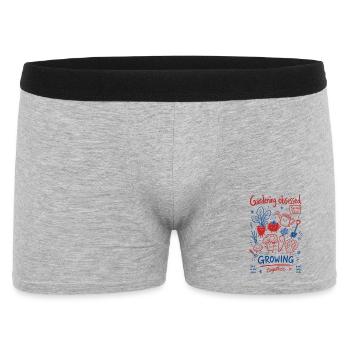 Jardinage urbain Jardinage obsédé par la culture - Boxer Homme - gris chiné - Devant