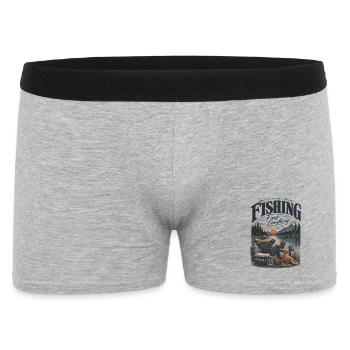Angling - Men's Boxer Shorts - heather grey - Front
