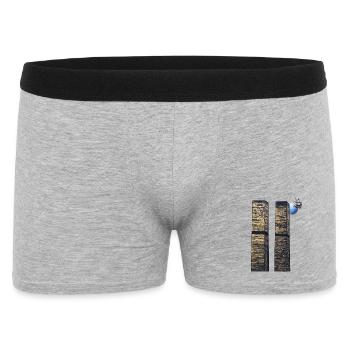 The two Towers - Men's Boxer Shorts - heather grey - Front