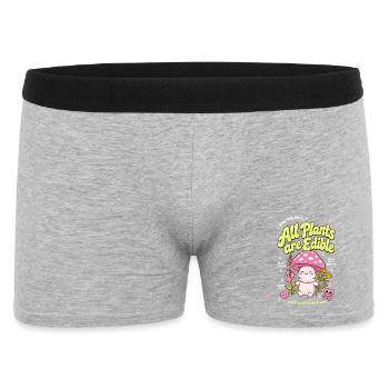 Urban Gardening All Plants Are Edible - Men's Boxer Shorts - heather grey - Front