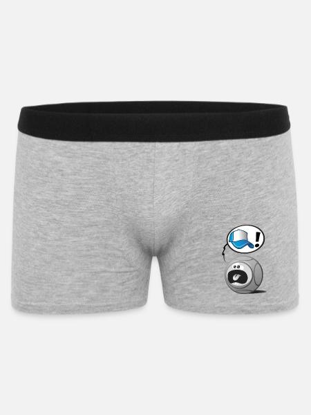 Casquette pétanque v2 - Boxer Homme - gris chiné