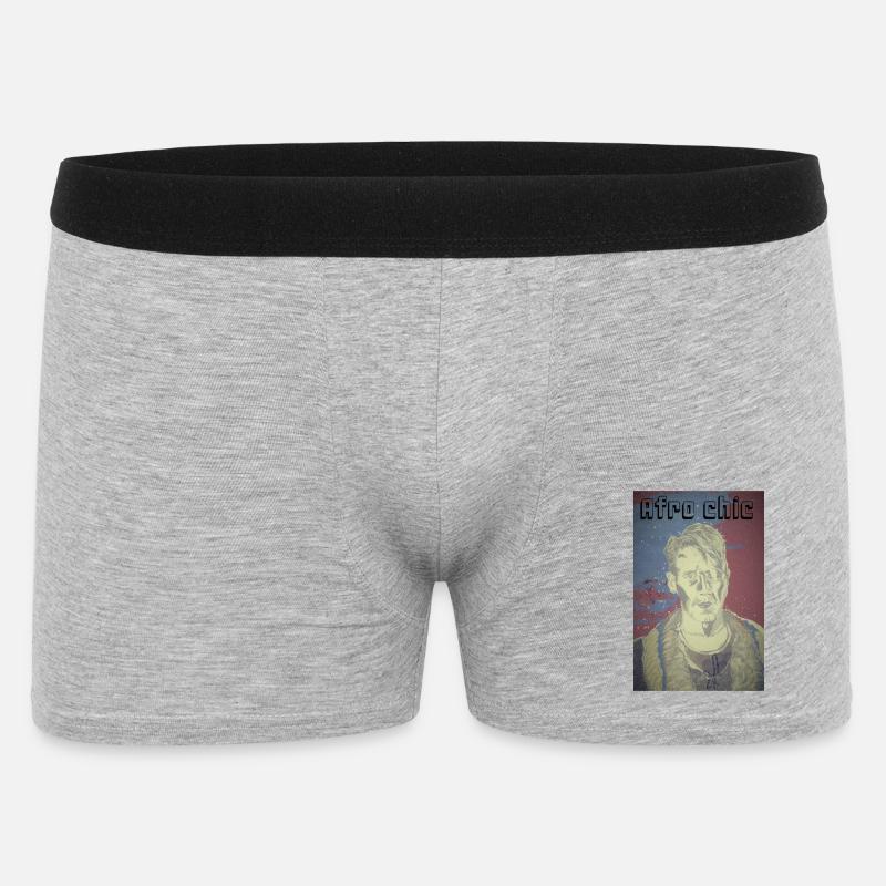 Afro chic - Men's Boxer Shorts - heather grey