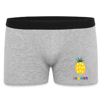 VACANCES. BONNES VACANCES. MAÎTRESSE. MAÎTRE. PROF - Boxer Homme - gris chiné - Devant