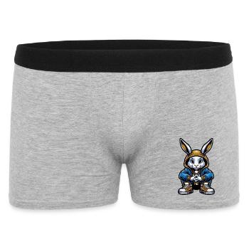 Hood Bunny - Männer Boxer Shorts - Grau meliert - Vorne