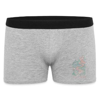 Randonnée - Aventure en plein air - Moins c’est plus - Boxer Homme - gris chiné - Devant