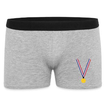 Médaille d'Or - France - Boxer Homme - gris chiné - Devant