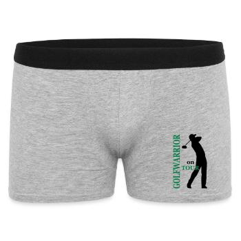 golf - Men's Boxer Shorts - heather grey - Front