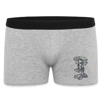 Vice - machine de forage vice - Boxer Homme - gris chiné - Devant