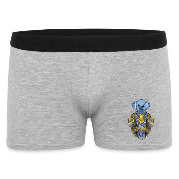 Chevalier Koala Croisé - Boxer Homme - gris chiné - Devant