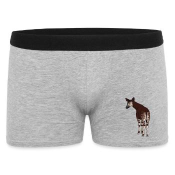 Okapi - Boxer Homme - gris chiné - Devant