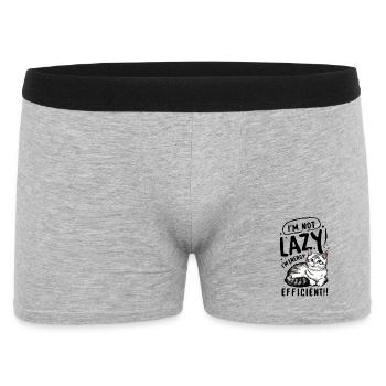 Power Saving Mode Persian Cat - Men's Boxer Shorts - heather grey - Front