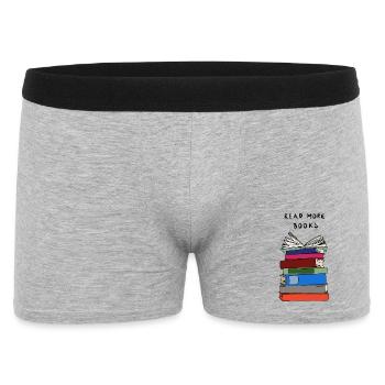 Lire la suite Livres - Bücherstapel - Boxer Homme - gris chiné - Devant