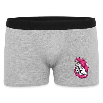 Graffiti Spray Can - Urban Street Art Design - Men's Boxer Shorts - heather grey - Front
