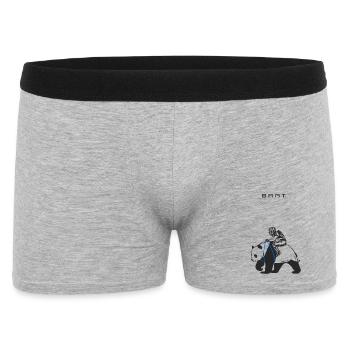 ride_panda - Men's Boxer Shorts - heather grey - Front
