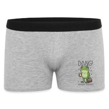 Grenouille fatiguée lundi - Boxer Homme - gris chiné - Devant
