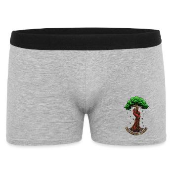 Willenskraft Wachst - Men's Boxer Shorts - heather grey - Front