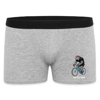 Vélo de route Vélo Vélo Sport Vélo VTT - Boxer Homme - gris chiné - Devant