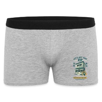 Lass uns Rip Booster Pack Unboxing und Sammel-Build holen - Männer Boxer Shorts - Grau meliert - Vorne