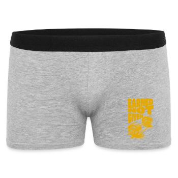 Earned Not Given – Success Through Hard Work - Men's Boxer Shorts - heather grey - Front