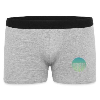 NO... MAD or Not - Men's Boxer Shorts - heather grey - Front