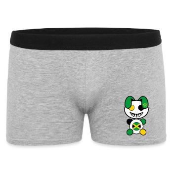 Foot Plush: Jamaicy - Men's Boxer Shorts - heather grey - Front