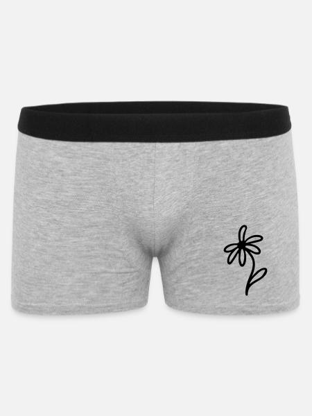 Minimalist - Men's Boxer Shorts - heather grey