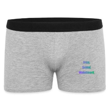 Friss Schlaf Wakeboard - Männer Boxer Shorts - Grau meliert - Vorne