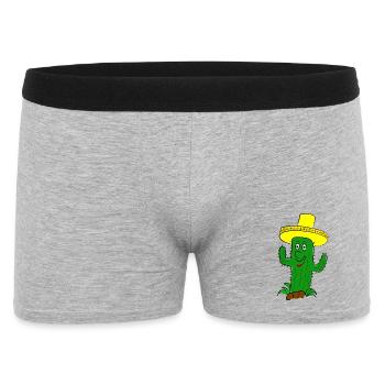 cactus - Boxer Homme - gris chiné - Devant