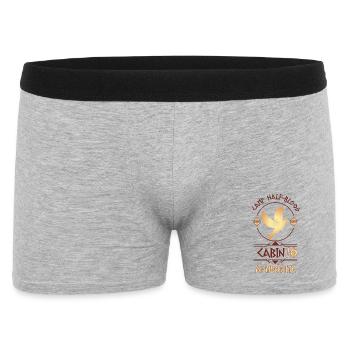 Cabin #10 in Camp Half Blood, Child of Aphrodite - Men's Boxer Shorts - heather grey - Front