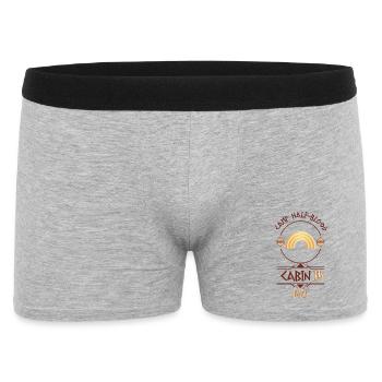 Cabin #14 in Camp Half Blood, Child of Iris - Men's Boxer Shorts - heather grey - Front