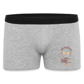 Cabin #17 in Camp Half Blood, Child of Goddess Nik - Men's Boxer Shorts - heather grey - Front