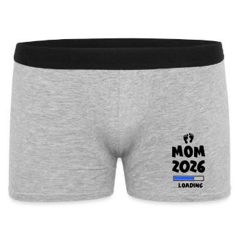 Maman 2026 Chargement Mama - Boxer Homme - gris chiné - Devant